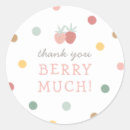 Search for strawberry stickers 1st birthday