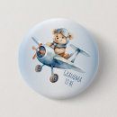 Search for airplane buttons Baby shower