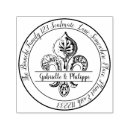 Search for fleur de lis rubber stamps Return address