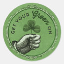 Search for st patricks day stickers Vintage