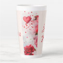 Search for red rose roses mugs watercolor