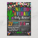 Search for nacho average shower invitations Cinco de mayo