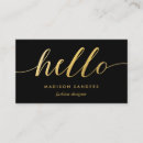 Search for classic business cards Typography