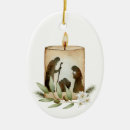 Search for hand painted ornaments Christian
