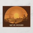 Search for cactus moving announcement cards New house