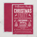 Search for retro cocktail christmas invitations Red