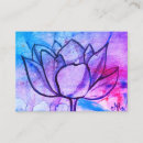 Search for purple lotus business cards Pink