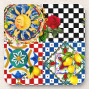 Search for lemon coasters Italian