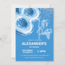 Search for boys 8th birthday invitations Kids birthday party
