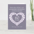 Search for 60th anniversary cards Heart