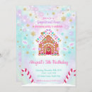 Search for gingerbread birthday invitations Decorating party