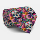 Search for dia de los muertos ties Mexico