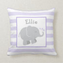 Search for purple elephant nursery decor Gray
