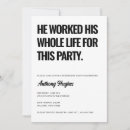 Search for funny retirement invitations Simple