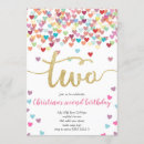 Search for heart birthday invitations Rainbow