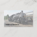 Search for railroad business cards Transportation