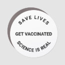 Search for science bumper stickers Vaccinated