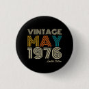 Search for birthday month buttons Retro