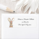 Search for bunny rabbit return address labels Flowers
