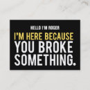 Search for funny handyman business cards Repair