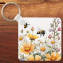 Search for bee keychains Wildflowers