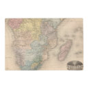 Search for world map placemats Africa