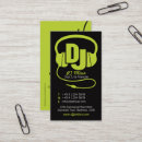 Search for dj business cards professional