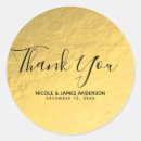 Search for gold embossed stickers Birthday