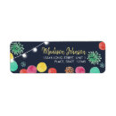 Search for chalkboard return address labels Birthday