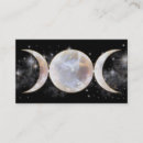 Search for goddess business cards Wiccan