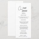 Search for rehearsal dinner menus One day away