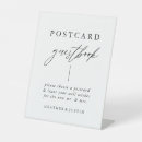 Search for wedding guestbook postcards Black and white