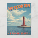 Search for door county postcards Lake michigan
