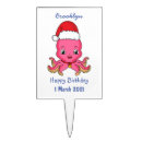 Search for octopus cake toppers Cute