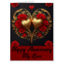 Search for jumbo anniversary cards Red