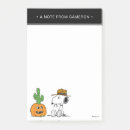 Search for halloween post it notes Charlie brown