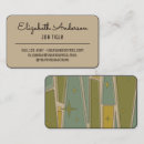 Search for mid century business cards Vintage