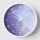 Search for inspirational quotes clocks Pastel