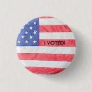 Search for i voted buttons Stars and stripes