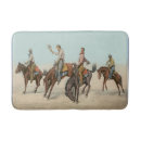 Search for vintage bath mats Western