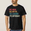 Search for official tshirts Officiant proposal