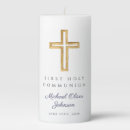 Search for first communion candles Boy