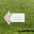 Search for its a girl outdoor signs Watercolor