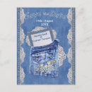 Search for denim and white invitations Lace