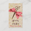 Search for hair bow business cards Cosmetologist