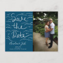 Search for beach wedding save the date postcards Simple