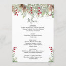 Search for christmas wedding menus Winter