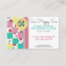 Search for quilting business cards Patchwork