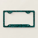 Search for teal license plate frames Girly