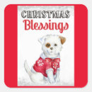 Search for dog christmas stickers Adorable
